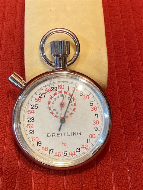 Vtg BREITLING Wakmann 7 Jewels Geneve Swiss 1/10 